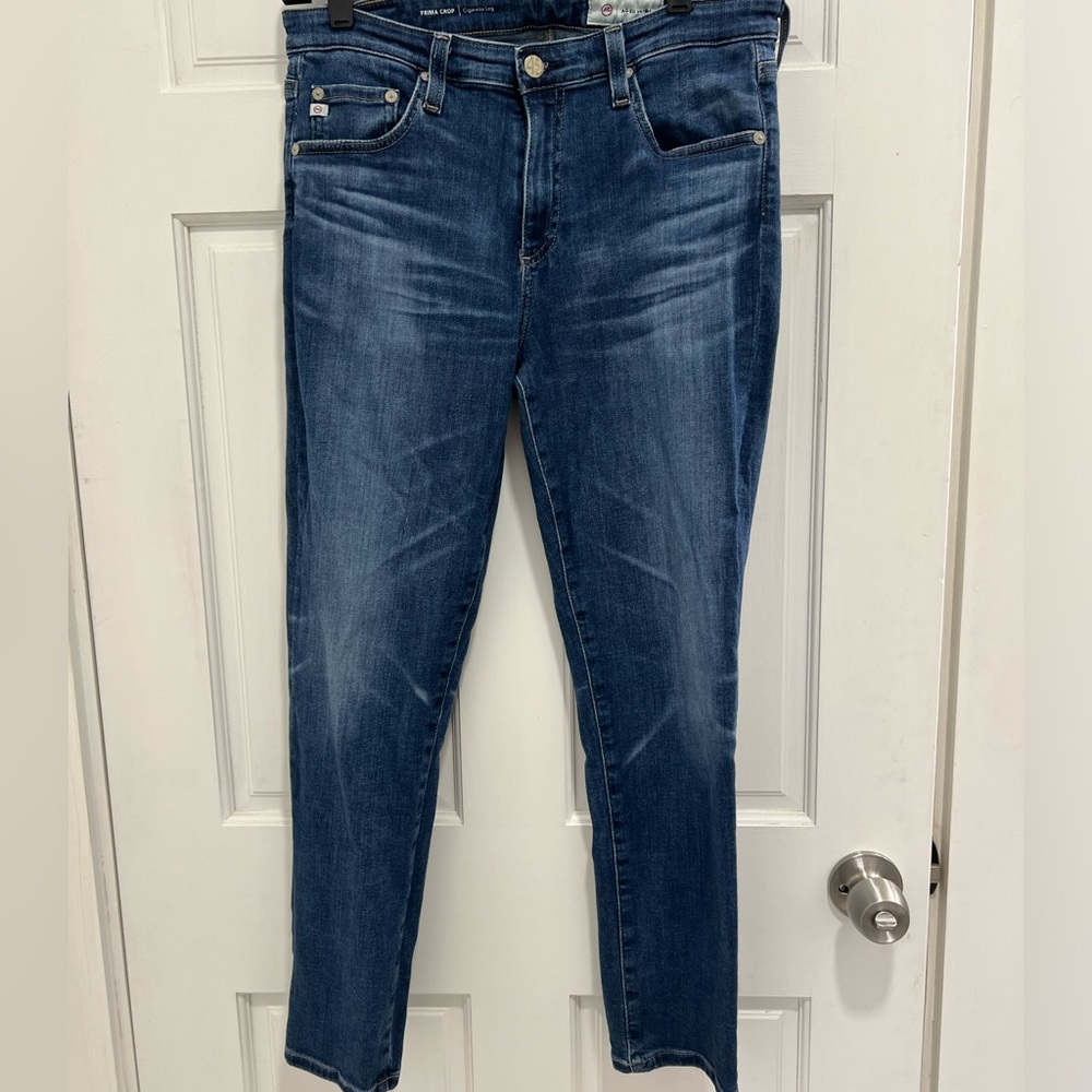 AG Prima Crop Cigarette Leg Jeans